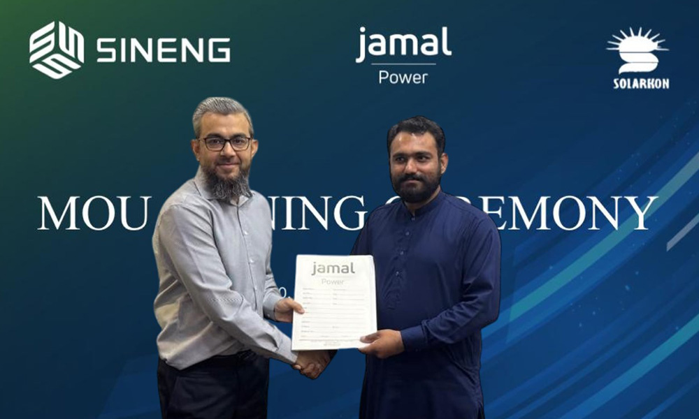 Jamal Power and Solarkon Sign MOU for 15 MW Solar Project with Sineng Inverters